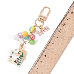 Décoration pendentif émail en alliage&nbsp;HJEW-JM04801