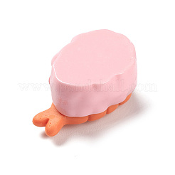 Undurchsichtige Decoden-Cabochons aus süßem Schweinchen-Lebensmittelimitat&nbsp;LS-CRES-M016-01F