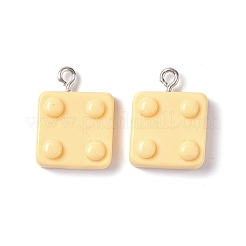 Pendenti in resina opaca&nbsp;RESI-G051-04B