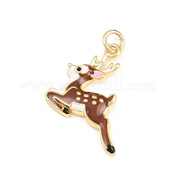 Ottone micro spianare pendenti zirconi&nbsp;KK-F938-41G-02D