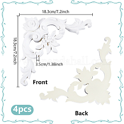 Decorazioni murali ornate in pu&nbsp;AJEW-WH0752-600B