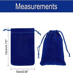 Pochettes rectangle en velours&nbsp;TP-NB0001-15B
