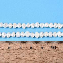 Natürliche Barock Keshi Perlen Stränge&nbsp;PEAR-N014-04M