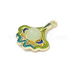 Pendente smaltati in lega&nbsp;PALLOY-R151-34G-02