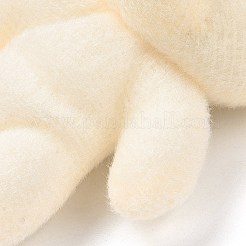 PP-Baumwolle Mini-Tierplüschtiere tragen Anhängerdekoration&nbsp;HJEW-C002-04