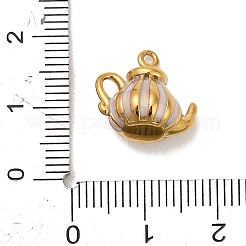 Pendentifs en acier inoxydable 304 émaillés&nbsp;STAS-C183-04G