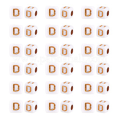 Opake Legierung Perlen&nbsp;MACR-TAG0001-07D