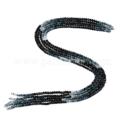 Brins de perles de tourmaline bleue naturelle&nbsp;G-G294-A02-3mm