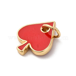 Messing Emaille Anhänger / charms&nbsp;KK-Q098-25G-A01