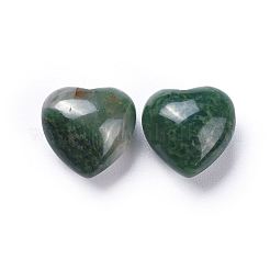 Pierre d'amour de coeur de jade africain naturel&nbsp;G-K290-06