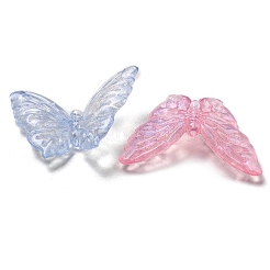 Leuchtende transparente Acrylperlen&nbsp;OACR-E041-09