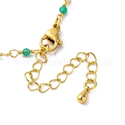 Chaîne en laiton fabrication de collier&nbsp;KK-K337-13G-07