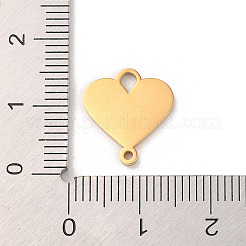 Dijes de conector de corazón de acero inoxidable 304&nbsp;STAS-R222-01G