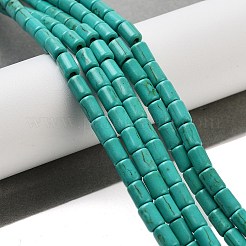 Chapelets de perles en turquoise synthétique&nbsp;X-TURQ-G120-4x6mm-13