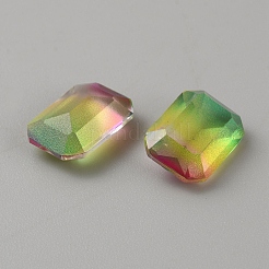 130 Stück transparente Harz-Cabochons mit Farbverlauf&nbsp;RESI-TAC0018-30E