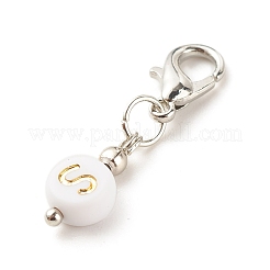 Placage acrylique pendentifs décoration&nbsp;HJEW-JM00627