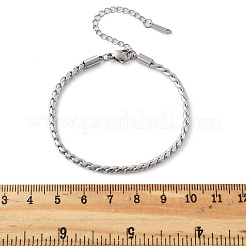 Bracelets à chaîne en acier inoxydable 304 pour femmes&nbsp;BJEW-Q051-04P