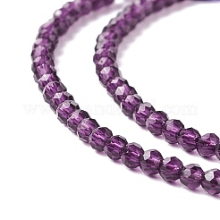 Chapelets de perles en verre transparente  &nbsp;GLAA-C019-01A-22