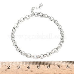 Bracelets à chaîne rolo en acier inoxydable 304 pour femmes&nbsp;BJEW-Z152-01P