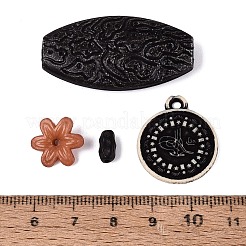 Abalorios de acrílico de estilo antiguos mezclados / colgantes&nbsp;MACR-R546-04