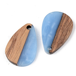 Colgantes de resina opaca y madera de nogal&nbsp;RESI-S389-027A-C