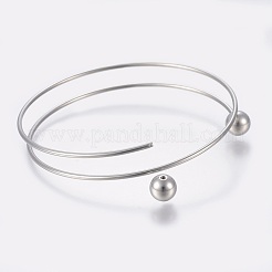 Herstellung von anlaufgeschützten Armreifen aus Edelstahl 304&nbsp;MAK-K019-01P