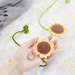 2 stücke 2 arten sunflower wollgarn sunflower kostüm zubehör dekorationen&nbsp;DIY-DR0001-45