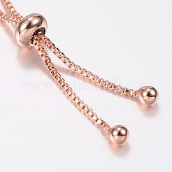 Bracelets bolo extensibles en laiton avec zircon cubique de micro pavé&nbsp;BJEW-J180-19