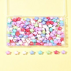 200 Stück undurchsichtige Acrylperlen&nbsp;TACR-FS0001-50