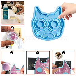 Eulenform Lebensmittelqualität DIY Silikon Anhänger Formen&nbsp;SIL-CJC0001-02