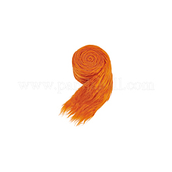 Polyester-Oberteil für handverzierte Accessoires aus Kunstwollstreifen zum Selbermachen&nbsp;FIND-WH0170-32D