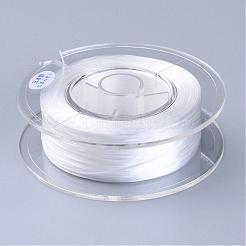 Chaîne de cristal élastique plat teint écologique japonais&nbsp;EW-F005-0.6mm-02