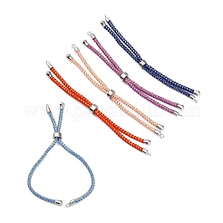 Einstellbare Nylonschnur Slider Armband machen&nbsp;MAK-F026-A-P
