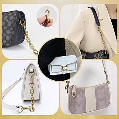 Legierungsbeutel-Verlängerungsketten&nbsp;LS-DIY-WH0304-427B