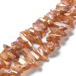 Brins de perles de cristal de quartz naturel&nbsp;G-K181-B26