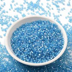 Transparente Farben aus Glas-Saatperlen&nbsp;SEED-S042-19B-04