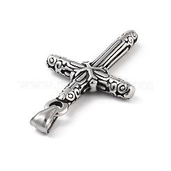 Grands pendentifs rétro en acier inoxydable 304&nbsp;STAS-I205-21AS-A