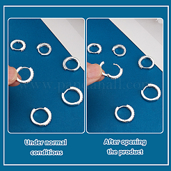 3 Paar 3 Stile Messing Micro Pave Zirkonia Creolen&nbsp;EJEW-PH0001-29A