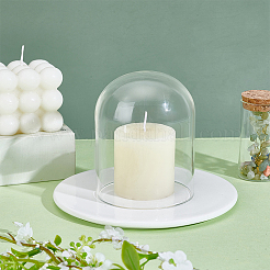 Cloche-Kuppelabdeckungen aus Glas&nbsp;GLAA-WH0057-08