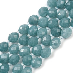 Chapelets de perles en jade de malaisie naturelle&nbsp;G-D305-A01-01J