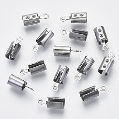 Emembouts de cordon de colonne en acier inoxydable résistant au ternissement&nbsp;LS-STAS-Q180-01