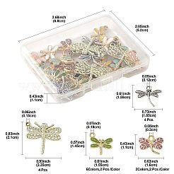 24 stücke 10 stile legierung charms&nbsp;ENAM-FS0003-42