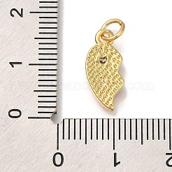 Cremagliera placcatura micro ottone spianare pendenti zirconi&nbsp;KK-I720-71G-02B