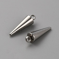 Ciondoli in acciaio inossidabile 303&nbsp;STAS-WH0033-31