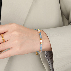 Natürliche Aquamarin-Perlenarmbänder für Damen&nbsp;DG1965