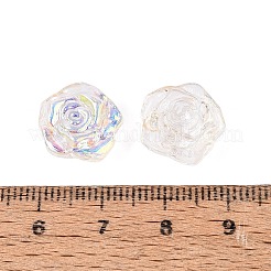 Chapelets de perles en verre transparent électrolytique&nbsp;EGLA-N056-02A-01