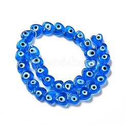 Chapelets de perles vernissées manuelles&nbsp;LAMP-E023-07B-06