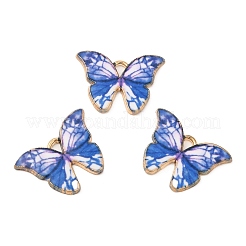 Pendenti smaltati in lega color oro chiaro&nbsp;ENAM-M059-05KCG-03