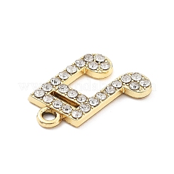 Pendentifs en alliage avec strass&nbsp;FIND-U026-18G