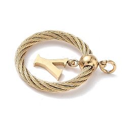 Pendentifs en acier inoxydable 304&nbsp;STAS-D154-01Y-G